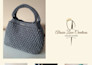 design a crochet bag pattern with images and video tutorial